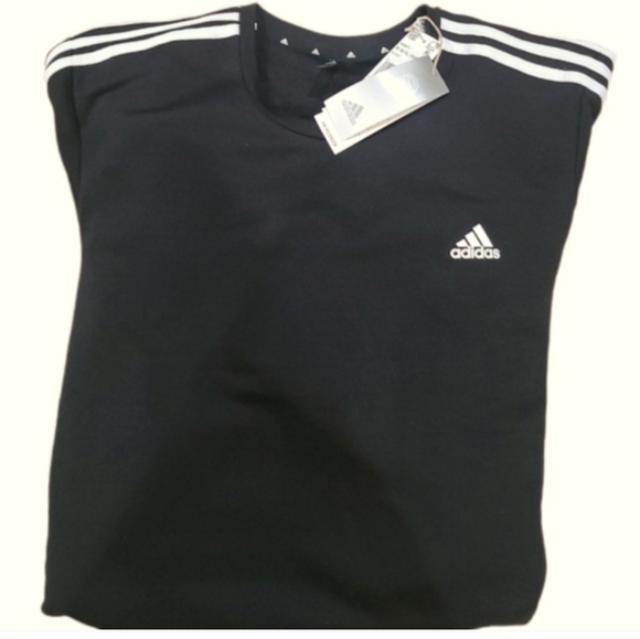 New adidas Men's Crewneck Sweatshirt French Terry - Picture 5 of 6